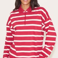 9f542439dd1419ea3b2d5ab3f42ad90897b90516_CNM8125_1_red_loopback_sweat_stripe_quarter_zip_sweatshirt