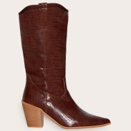 a02142385c585edffe31713924b19eff471fe59f_CNK1692_1_brown_pu_wide_fit_croc_point_toe_knee_high_western_boots