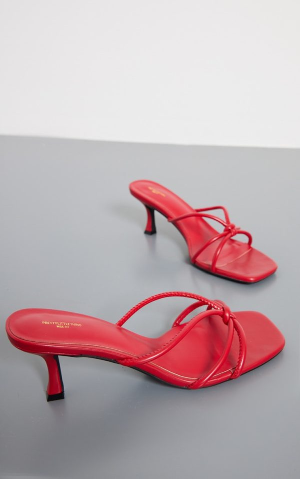 a0217f65bfd306561499db2ff7e40a00b69af051_CNJ9117_1_red_pu_wide_fit_square_toe_knotted_heeled_mules