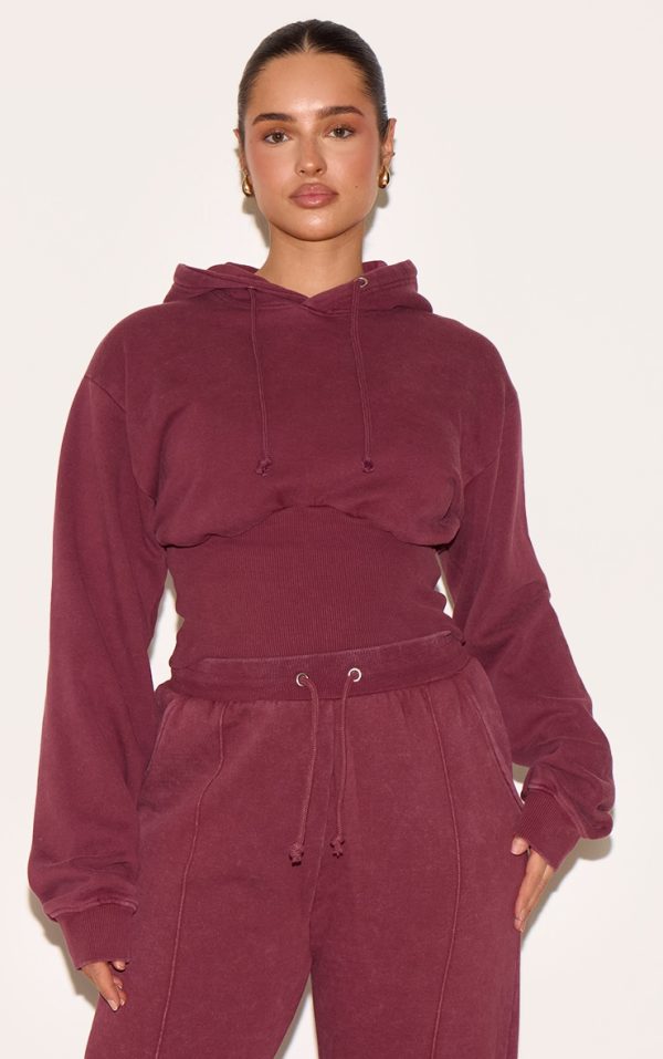 a039fb3090ebe90b3fd4aeba06f65b5a4c469f27_CNM1076_1_shape_wine_sweat_cropped_shirred_waist_hoodie