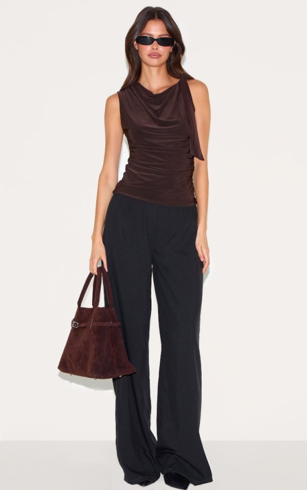 a050b01f6cf7839a52652610448574c44db2668e_CNM6634_3_chocolate_double_layer_slinky_shoulder_tie_detail_top