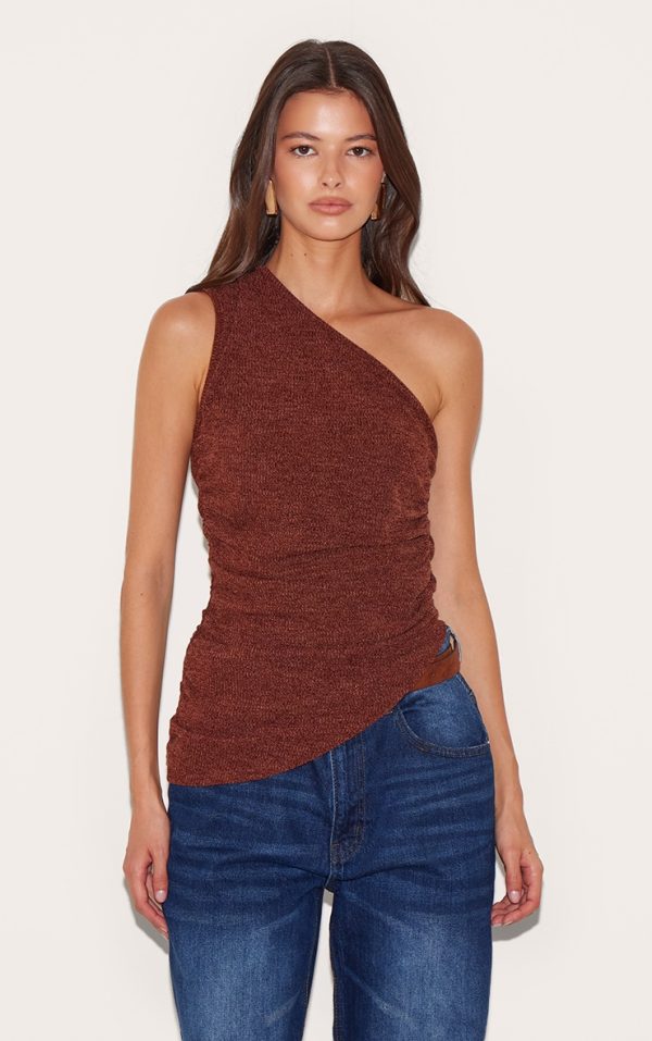 a09000df4f81b89692ca79afb908344c65afb13d_CNM4285_1_chocolate_textured_one_shoulder_asymmetric_long_top-1