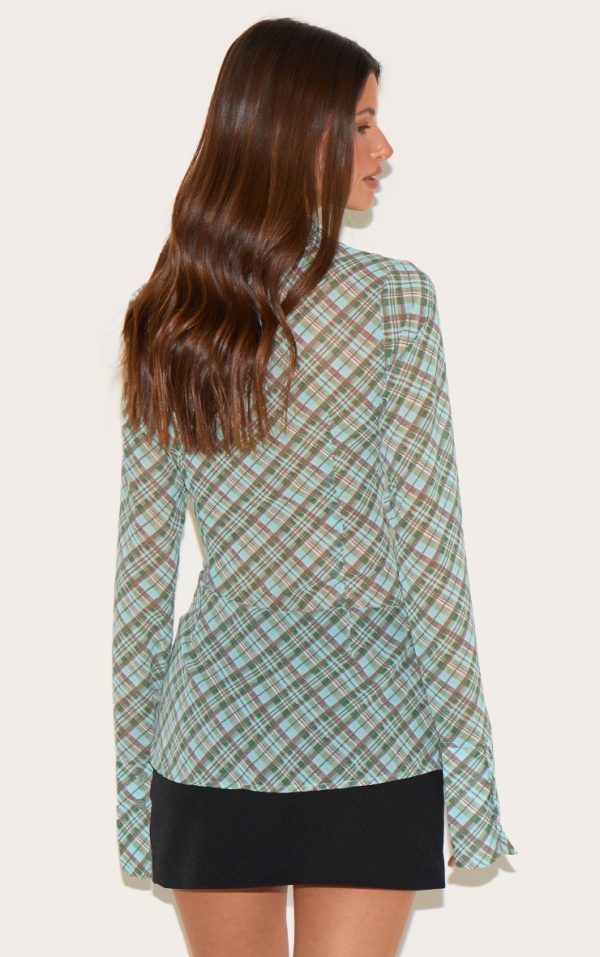 a17a707d71dd87058f7b05a8009ef6717b6b7545_CNM1666_2_green_check_sheer_fitted_shirt