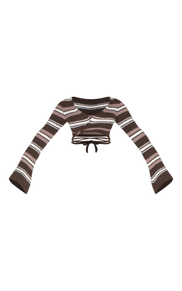 a194f338ac116630d2c5876c213eedfe06b3e573_CNM8077_5_shape_chocolate_brushed_stripped_knit_tie_front_top