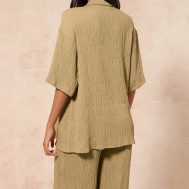 a1fc5939c3afc4211369986228f2c0725da3c923_CNM1743_2_chartreuse_textured_woven_oversized_short_sleeve_shirt
