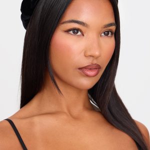 Black Velvet Twist Headband
