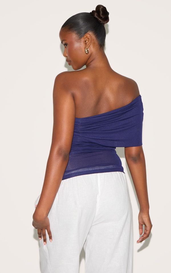 a38a7d9d9fc7a4a6bc18eeadb9d9eee626c78f6d_CNM3763_2_navy_sheer_soft_touch_fold_over_detail_one_shoulder_long_top-1