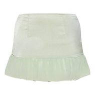 a3a50859788fbff18227cd43edf151d2aba675a0_CNM0515_6_sage_satin_chiffon_frill_hem_mini_skirt-1