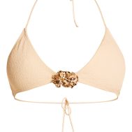 a3d886580fceaa80cf3b0c84119be6be85c8058e_CNM4574_5_cream_textured_flower_trim_triangle_bikini_top