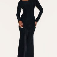 a48c3e376bf8fca5b7639680813966996249b55f_CNM8956_3_black_double_layer_slinky_drop_waist_knot_detail_maxi_dress
