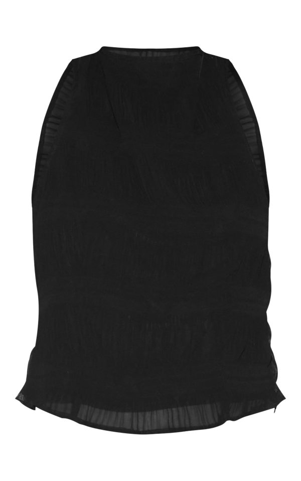 a5c5ed3170c3780c017b948dc8cac5a7384b6b4f_CNM8822_5_black_chiffon_textured_high_neck_top