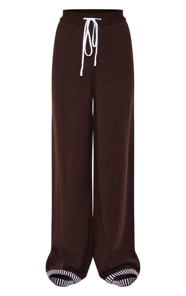 a6b965161f7b8c92440e1e5b5ec7bb725f262b3a_CNL1869_5_chocolate_contrast_mocha_stitch_detail_knit_drawstring_waist_trousers