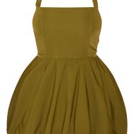 a6c832b4b66dbff30296a3286493248e5ae3d5f0_CNK0123_5_plus_khaki_buckle_detail_halterneck_puffball_mini_dress