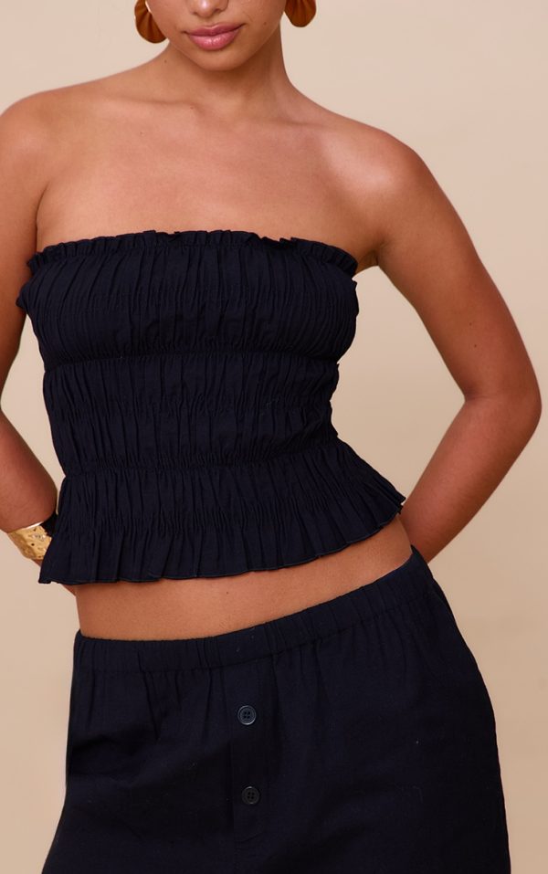 a6fda78ba3cffbdafb5e90e55928e0f1fe6d75b3_CNM6115_4_black_shirred_bandeau_top