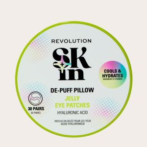 Revolution Skin De-Puff Pillow Hyaluronic Acid Jelly Eye Patches