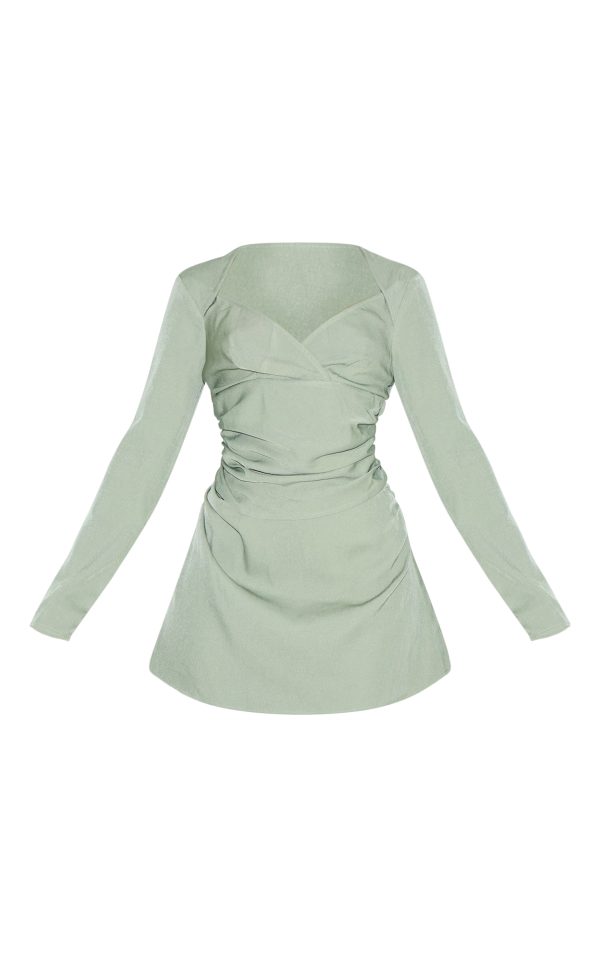 a8c4aa683f50bc273fe96419aeb1d854f1def8f8_CNM1371_5_shape_olive_woven_tailored_square_neck_ruched_side_flippy_mini_dress