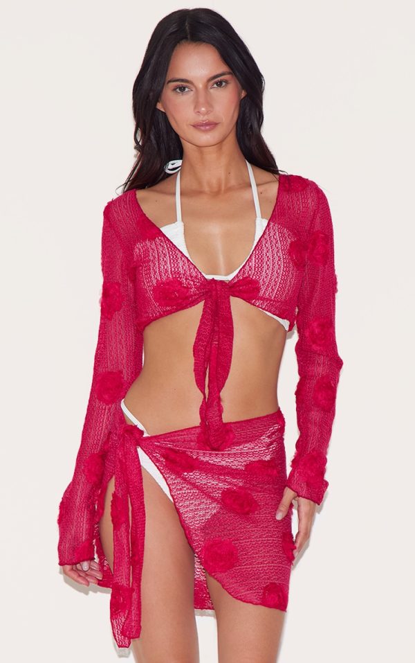 aac47df7ba9158b32eb8573951512ff26a9fbfcf_CNJ6608_4_red_textured_flower_trim_beach_sarong