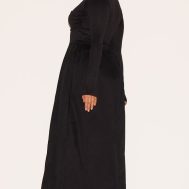ab39ca589639374d64c67abadd53833eda48b2ce_CNM0724_2_shape_black_scoop_neck_ruched_bust_maxi_shift_dress