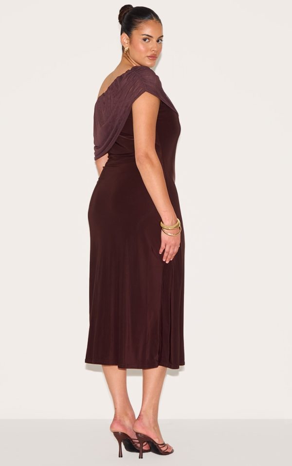 ab4c8ed59e13678b32a9e98d2eff2fade6b1b694_CNM3336_2_plus_dark_chocolate_double_layer_slinky_mesh_overlay_maxi_dress