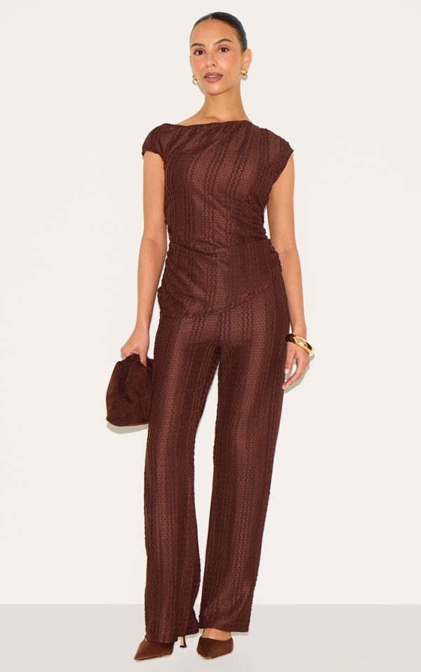 abc0bbbfb8875451686405b05671d6792e4f0c12_CNN1061_1_petite_chocolate_textured_elasticated_wide_leg_trousers