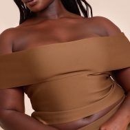 ac233eb4033fb7d62b47bf722f0478967fab69c2_CNM7444_4_plus_deep_chocolate_tailored_bandage_knit_asymmetric_fold_over_top