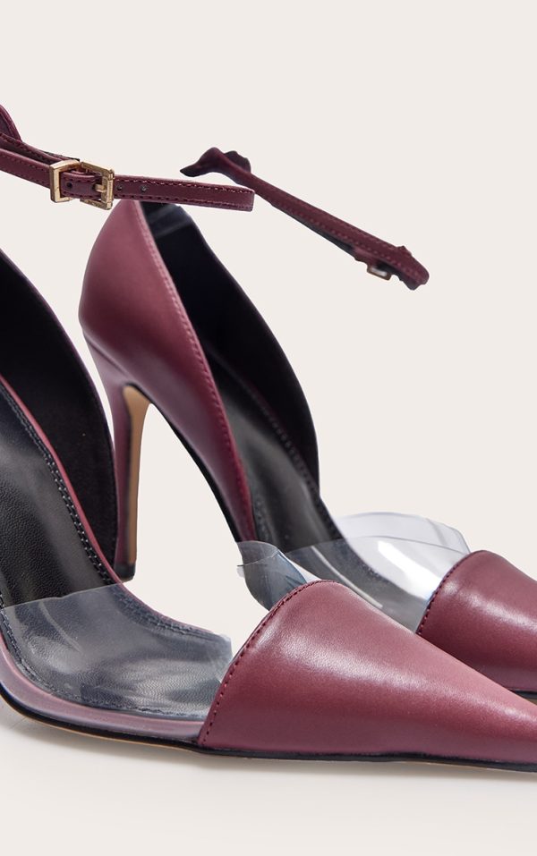 ac4419a5ea374d5d0331f5438682539b5f71a1f9_CNL4016_4_burgundy_pu_point_toe_perspex_high_heel_courts