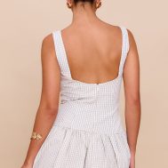 ac6ef7d2f1bd4ef88c5c9895b5c6382e8569c503_CNM1544_2_taupe_checked_scoop_back_button_down_shift_dress