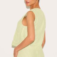 aca37c9b451c7ef119e95c57b4d66b156cfab0ae_CNM9055_2_petite_olive_striped_woven_tie_front_longline_waistcoat