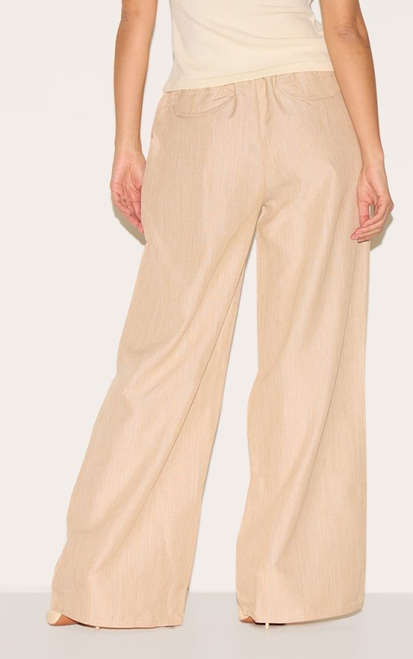 acbc25dd2c423f0588ba210acdcb74de70b5e4a0_CND9877_3_oatmeal_marl_linen_look_wide_leg_drawstring_trousers