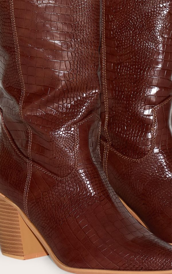 ad27d80303437796c3e777a1020f7caf11ea2c8b_CNK1692_4_brown_pu_wide_fit_croc_point_toe_knee_high_western_boots