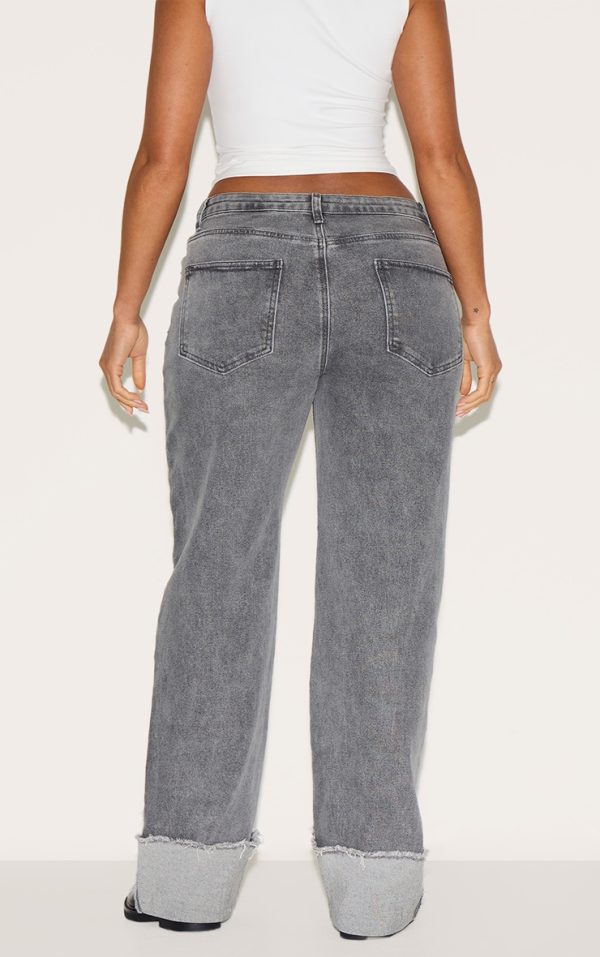 ad28ee94f54a2e7ce4acb86e63e285f809f292d1_CNM1004_3_shape_grey_stretch_denim_highwaisted_distressed_turn_up_hem_jeans