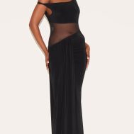 ae9121a7aafdc8b74639262e22166528d71bf500_CNM7256_3_black_slinky_asymmetric_mesh_cut_out_maxi_dress