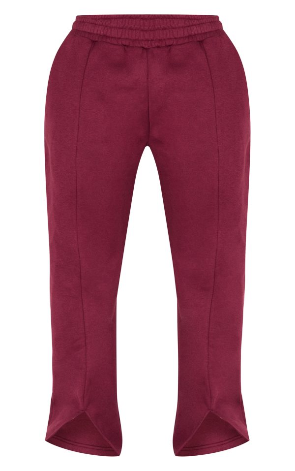 af65cacb38425e03a04eb1b7e750c0797108a645_CNM0089_5_shape_burgundy_high_waisted_split_hem_wide_leg_joggers