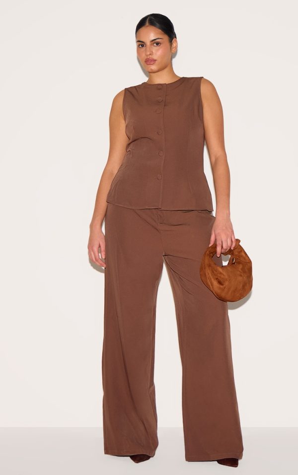 b04f85997609835d28767db32de1d826f66e7923_CNL8284_3_plus_chocolate_brown_high_neck_waistcoat_straight_leg_jumpsuit