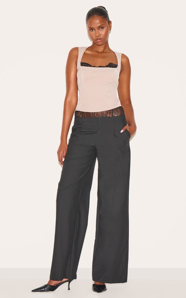 b0b40bef75c3b45df3bdd5fc0fe8fb1b791bcab4_CNL9506_1_black_lace_waist_detail_woven_wide_leg_trousers-1