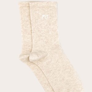 PRETTYLITTLETHING Oatmeal Ankle Socks