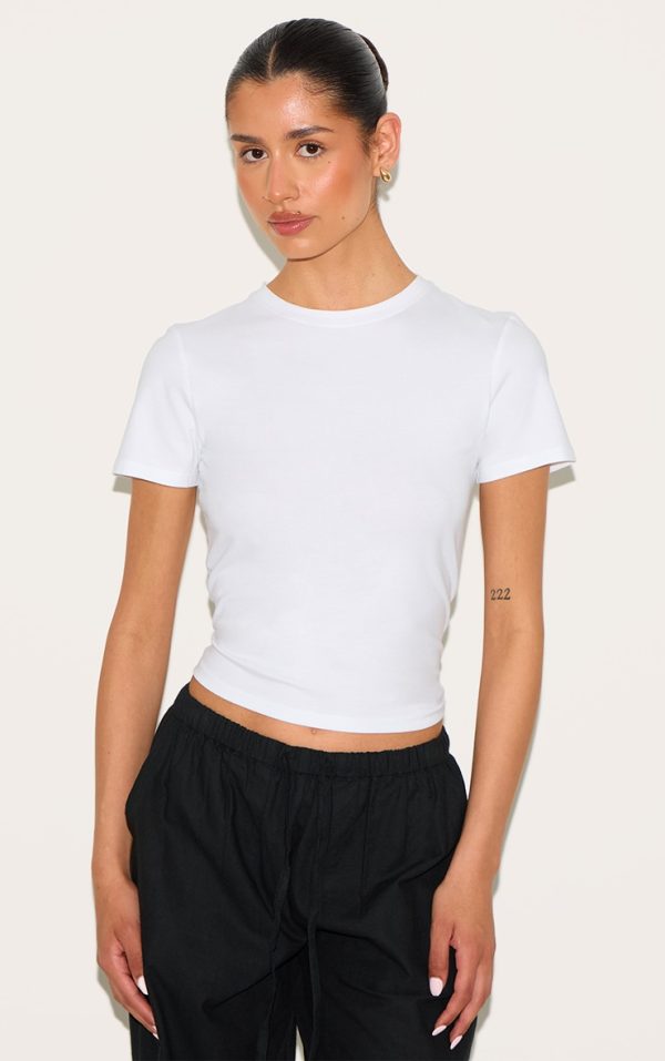 b1c33ea083c0db27969b91b0f2d90f625527cfc5_CNN1963_1_tall_white_soft_cotton_crew_neck_short_sleeve_top