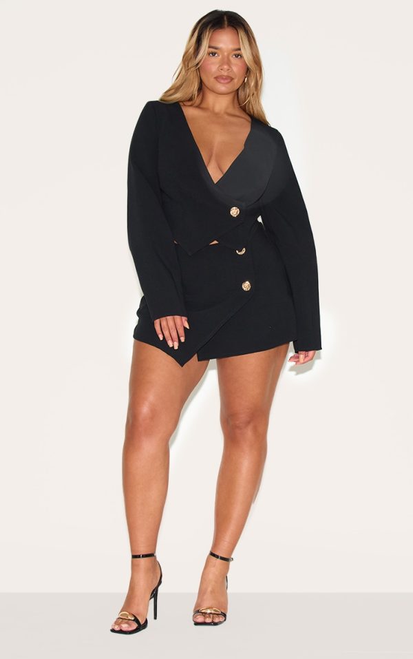 b1d06ebf81d1220ce4a43e3c7b2fda3b24cd4abb_CNM8301_3_shape_black_linen_look_asymmetrical_hammered_button_blazer