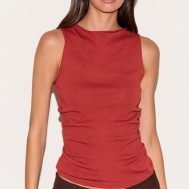 b20ada5d7a06567b711cdd56567ccf0d3cacb551_CNL7685_1_rust_fine_knit_high_neck_sleeveless_top