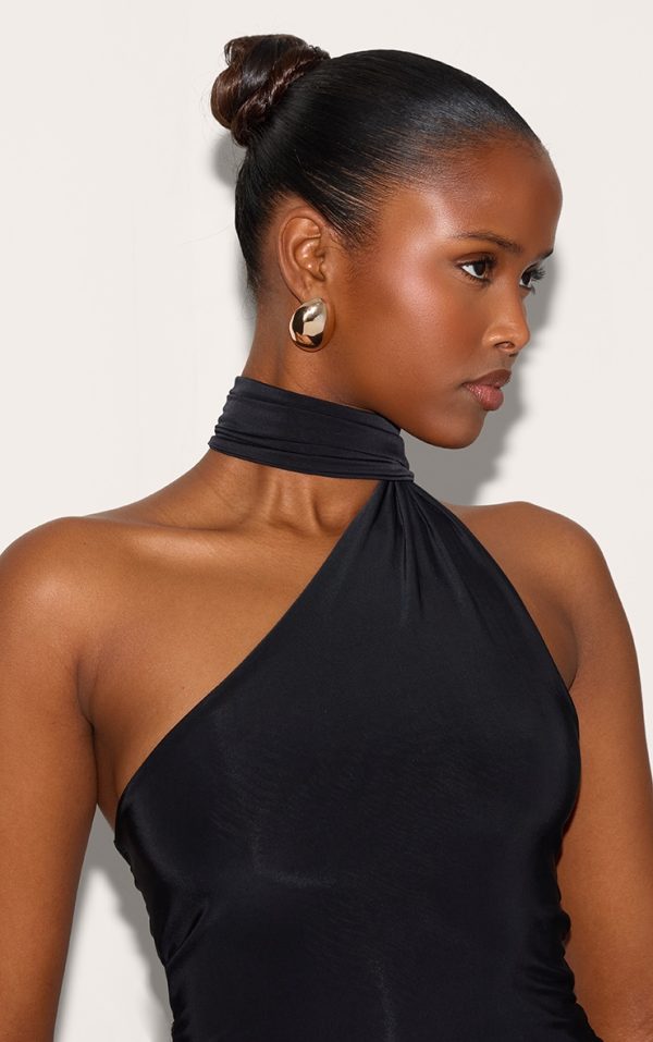 b33ad3c40281f37174135f6961b31cc13ce9ce7b_CNM8064_4_black_double_layer_scarf_detail_long_top