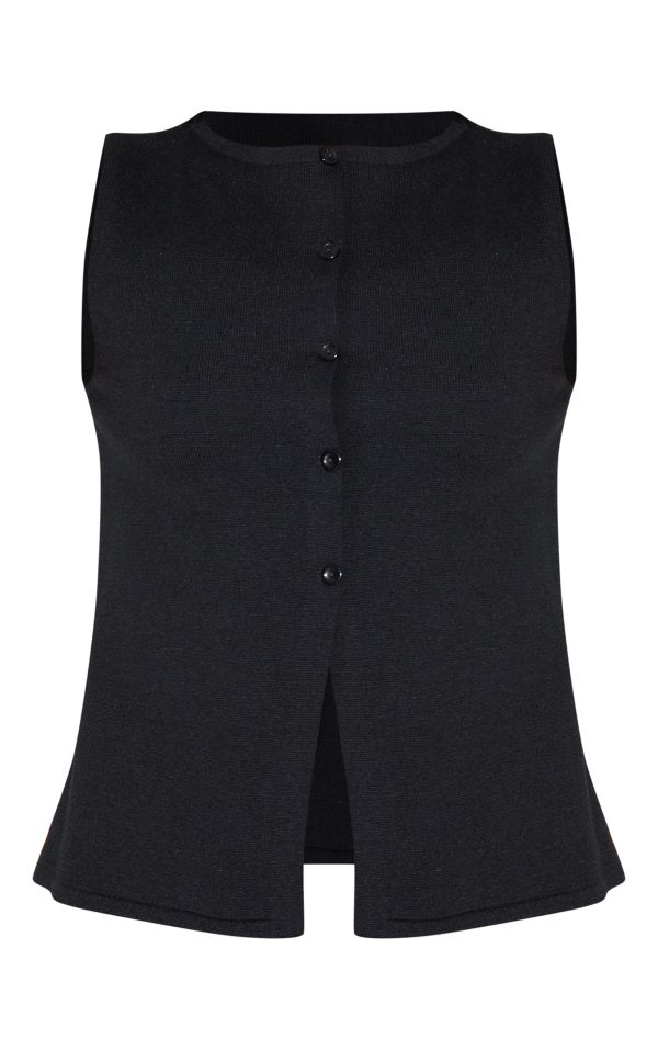 b35129812e9b44f882712abde7f6b39157d90b31_CNM4850_5_tall_black_sleeveless_button_up_knitted_vest
