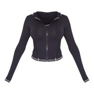 b544f403ff1413fbc24d0b6147f1e891994ecae3_CNJ9551_5_shape_black_sculpted_contrast_stitch_zip_through_hoodie-1