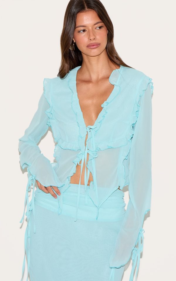 b5476fff51e26e2d1375bbd60e32ac24077510ff_CNM8583_4_aqua_chiffon_ruffle_tie_front_blouse