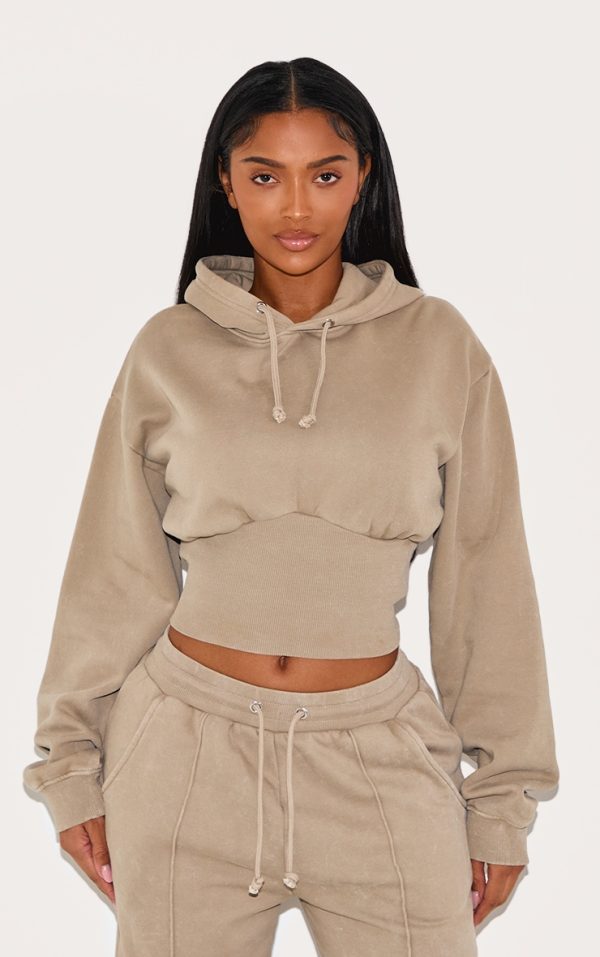 b5eea25696d01f8fa651595b871b19a518dacc58_CNM1068_1_shape_dark_olive_sweat_cropped_shirred_waist_hoodie