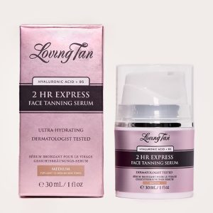 Loving Tan 2 HR Express Face Tanning Serum Medium 30ml