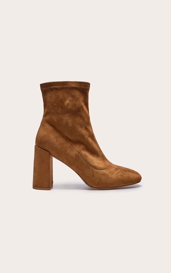 b656b74b00205d2f4dffb57cacf08632d1094c1b_CNL3634_1_tan_faux_suede_round_toe_heeled_ankle_sock_boots