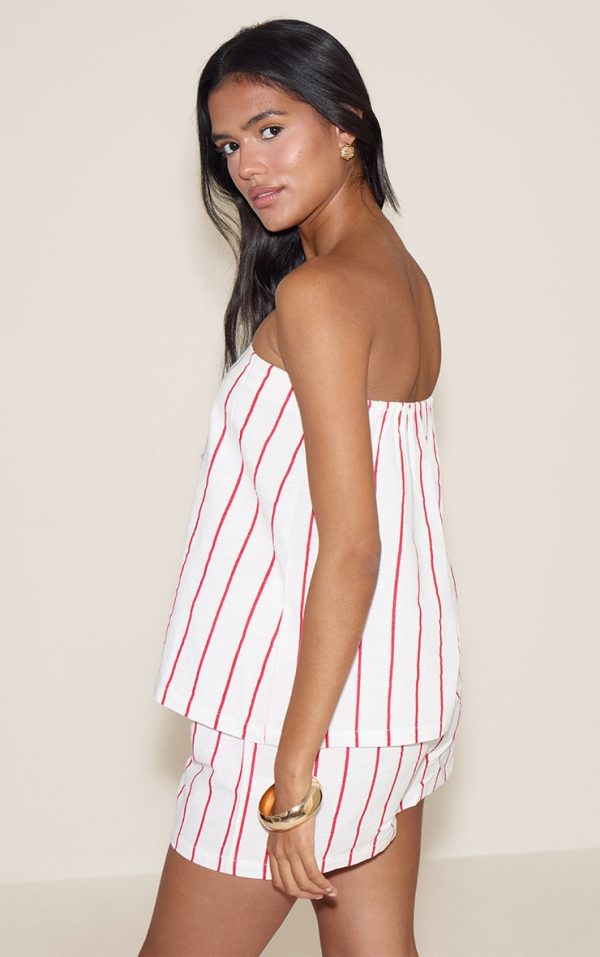b677ef22d38fabd3c7093c8f8a8e2b0a6a2166d9_CNM6085_2_red_pinstripe_elasticated_bandeau_top