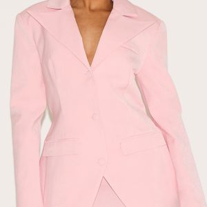Shape Blush Linen Look Mini Skirt
