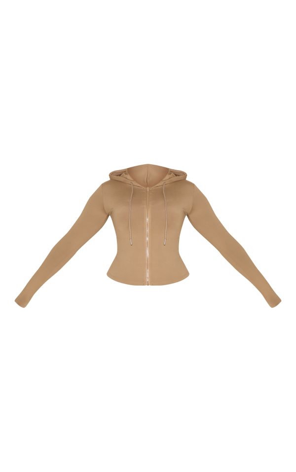 b729d60204a6f6d54697c829f1c1861e74789089_CNM0052_5_shape_olive_zip_through_sculpted_hoodie