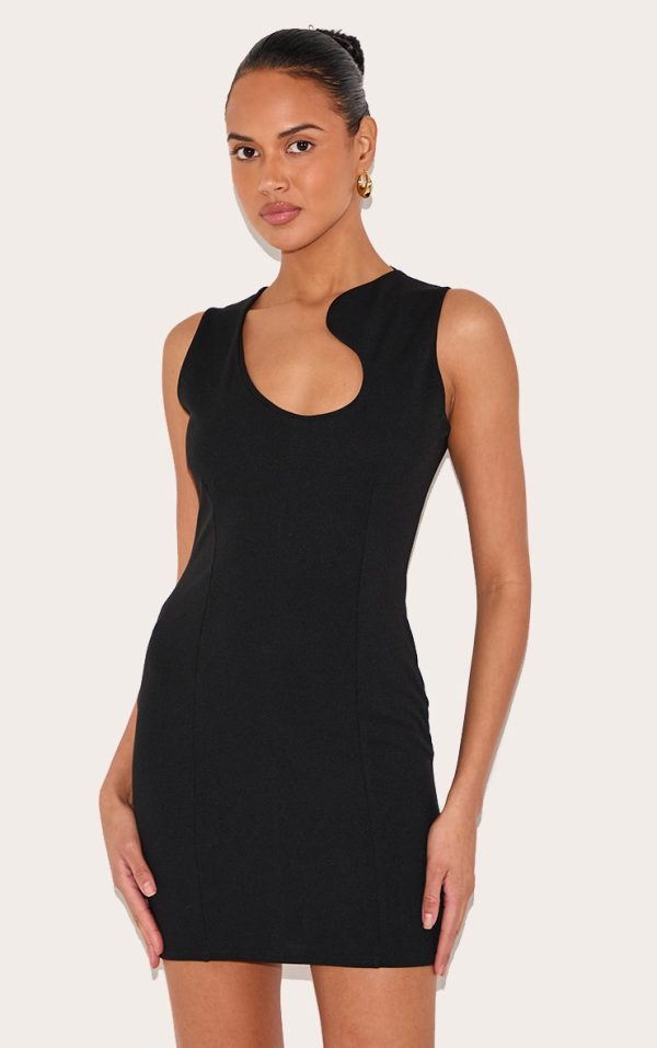 b848715b056e837bb9c00ca8ece890fbd3af9aa8_CNM2992_1_black_stretch_woven_mini_dress
